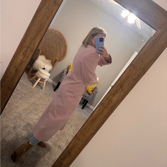 Chadwicks Blush Wool Blend Coat - Size 12 - Picture 2 of 8